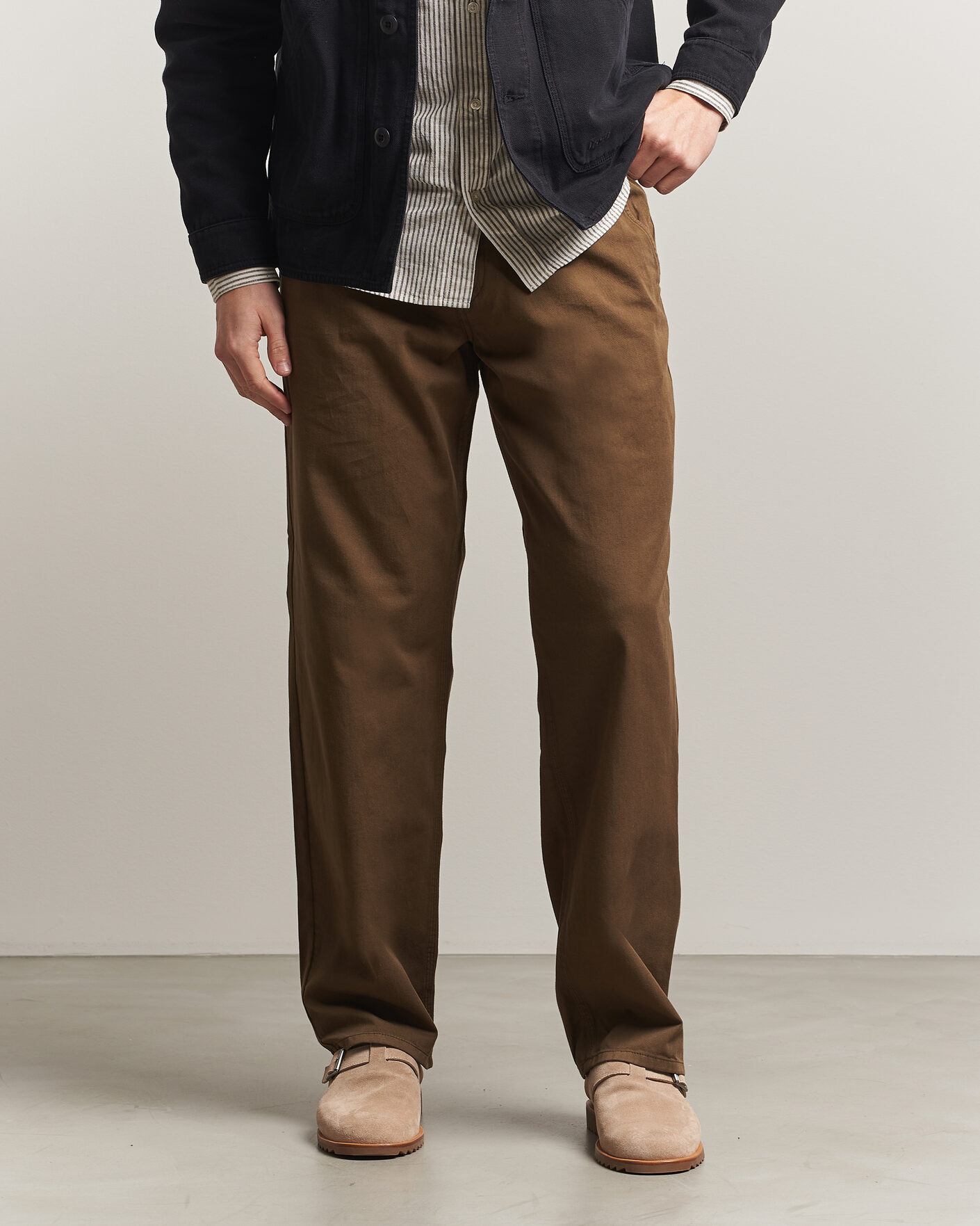 Mies | Housut | Forét | Clay Light Pants Algae Green