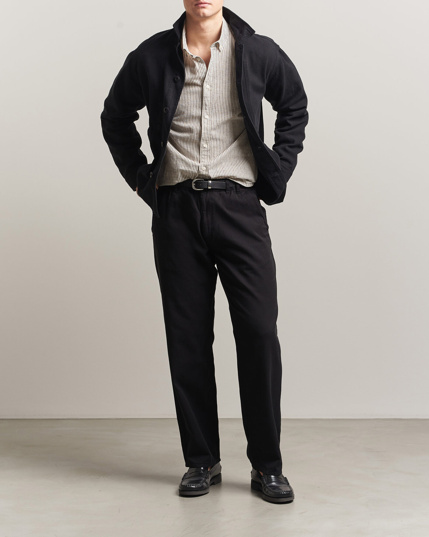 Mies | Housut | Forét | Clay Light Pants Black