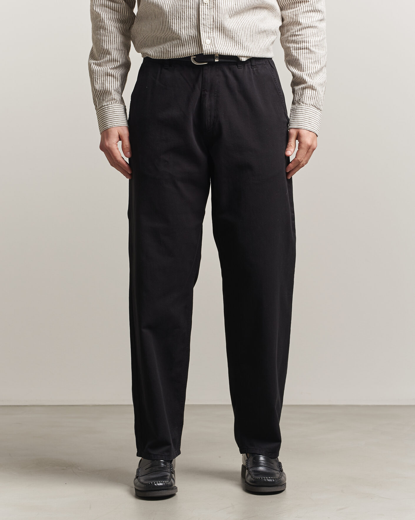 Mies | Housut | Forét | Clay Light Pants Black