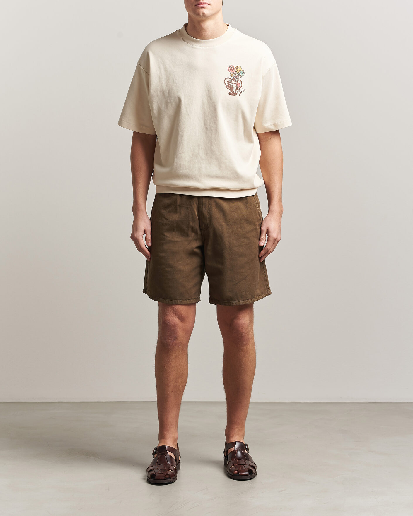 Mies | Shortsit | Forét | Clay Light Shorts Algae Green