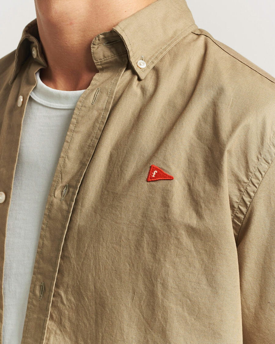 Mies | Kauluspaidat | Forét | Flag Regular Fit Oxford Shirt Khaki