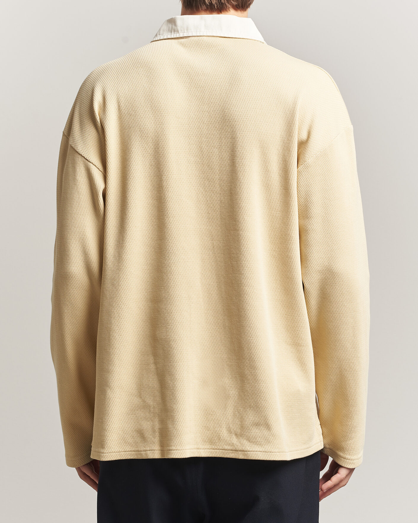 Mies | Puserot | Forét | Match Rugby Structured Sweatshirt Vintage Yellow