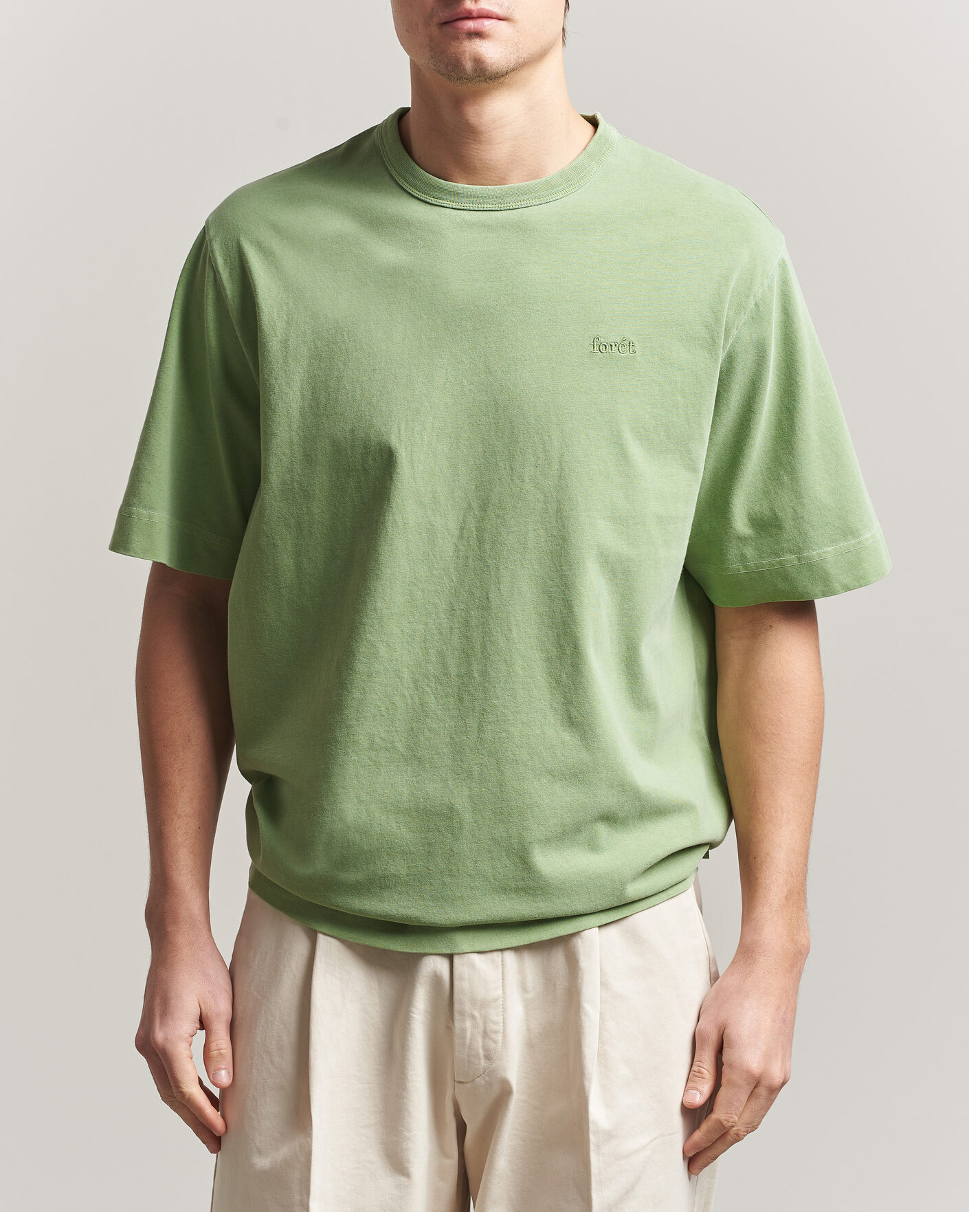 Mies | T-paidat | Forét | Park Loose Fit T-Shirt Vibrant Moss