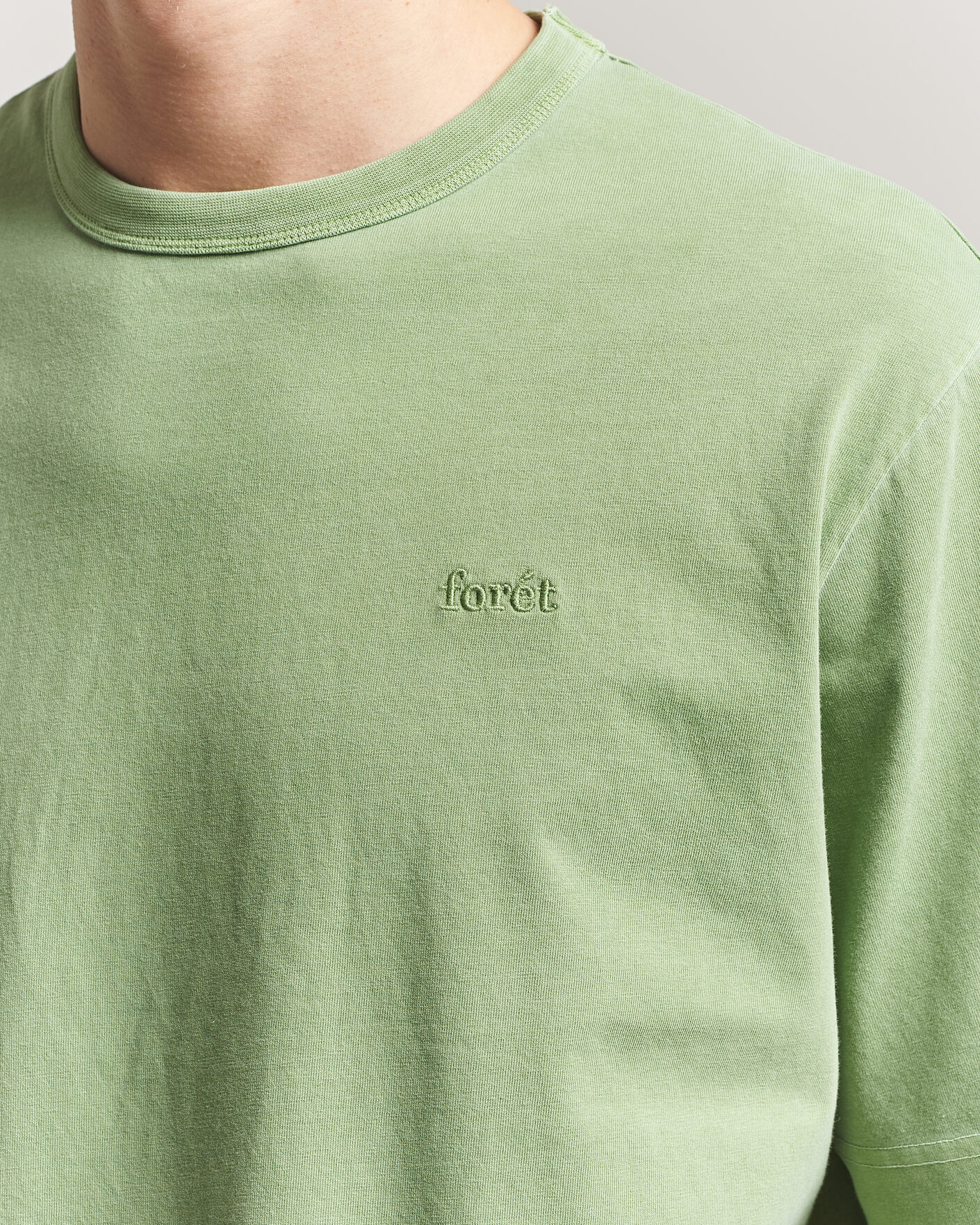 Mies | T-paidat | Forét | Park Loose Fit T-Shirt Vibrant Moss