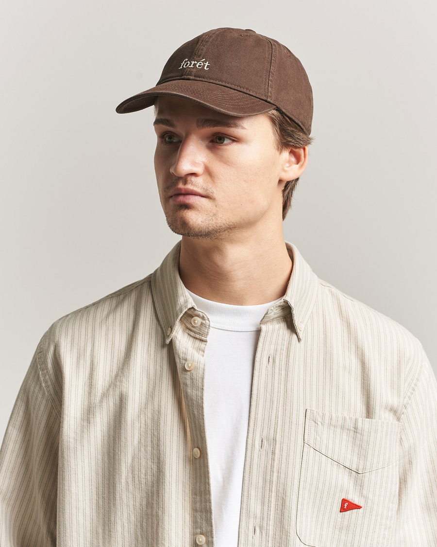 Mies | Päähineet | Forét | Hawk Washed Cap Brown