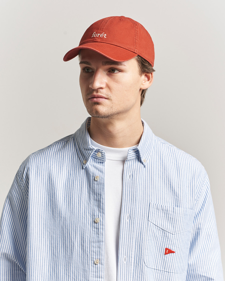 Mies | Päähineet | Forét | Hawk Washed Cap Red