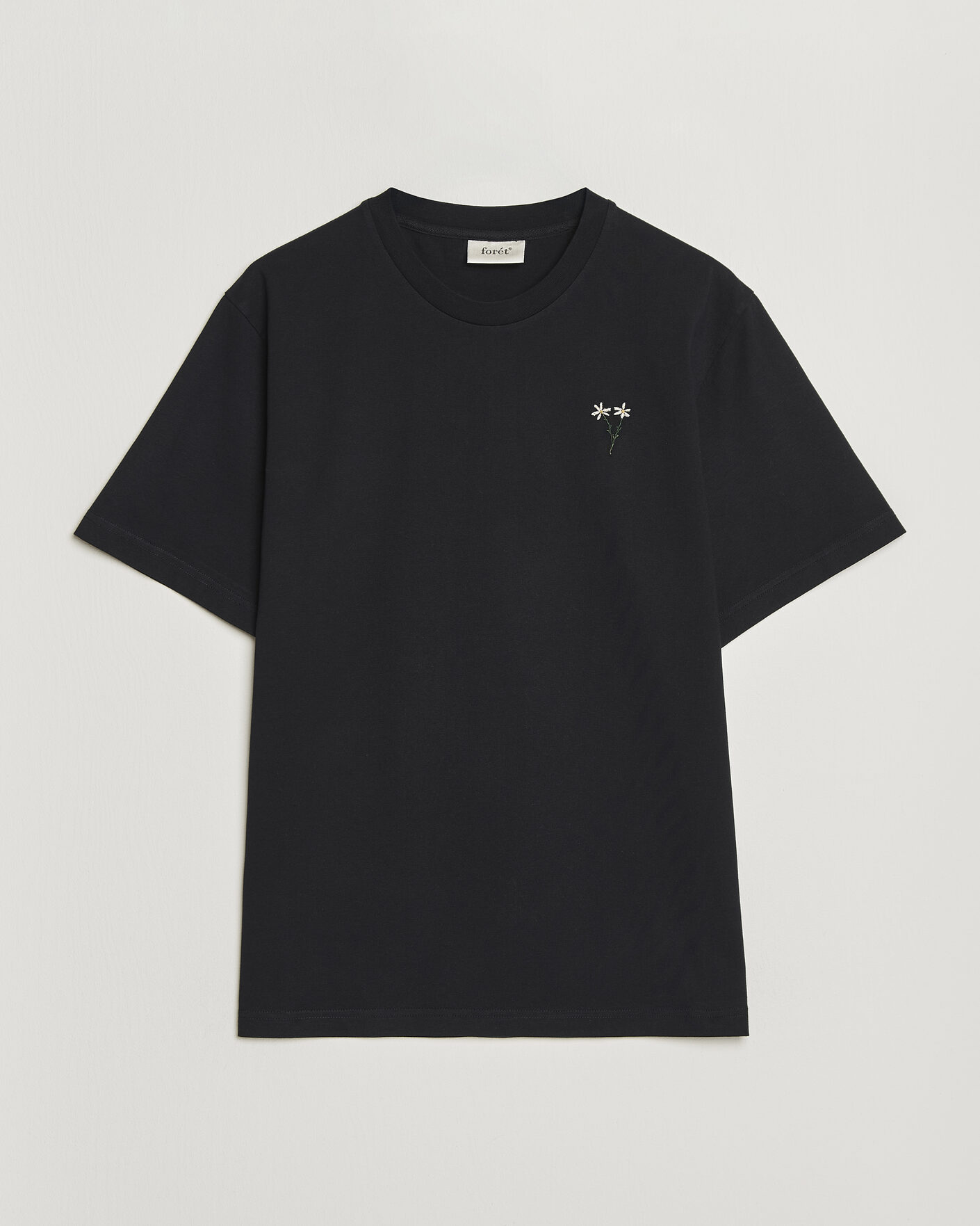 Mies | T-paidat | Forét | Posy T-Shirt Black