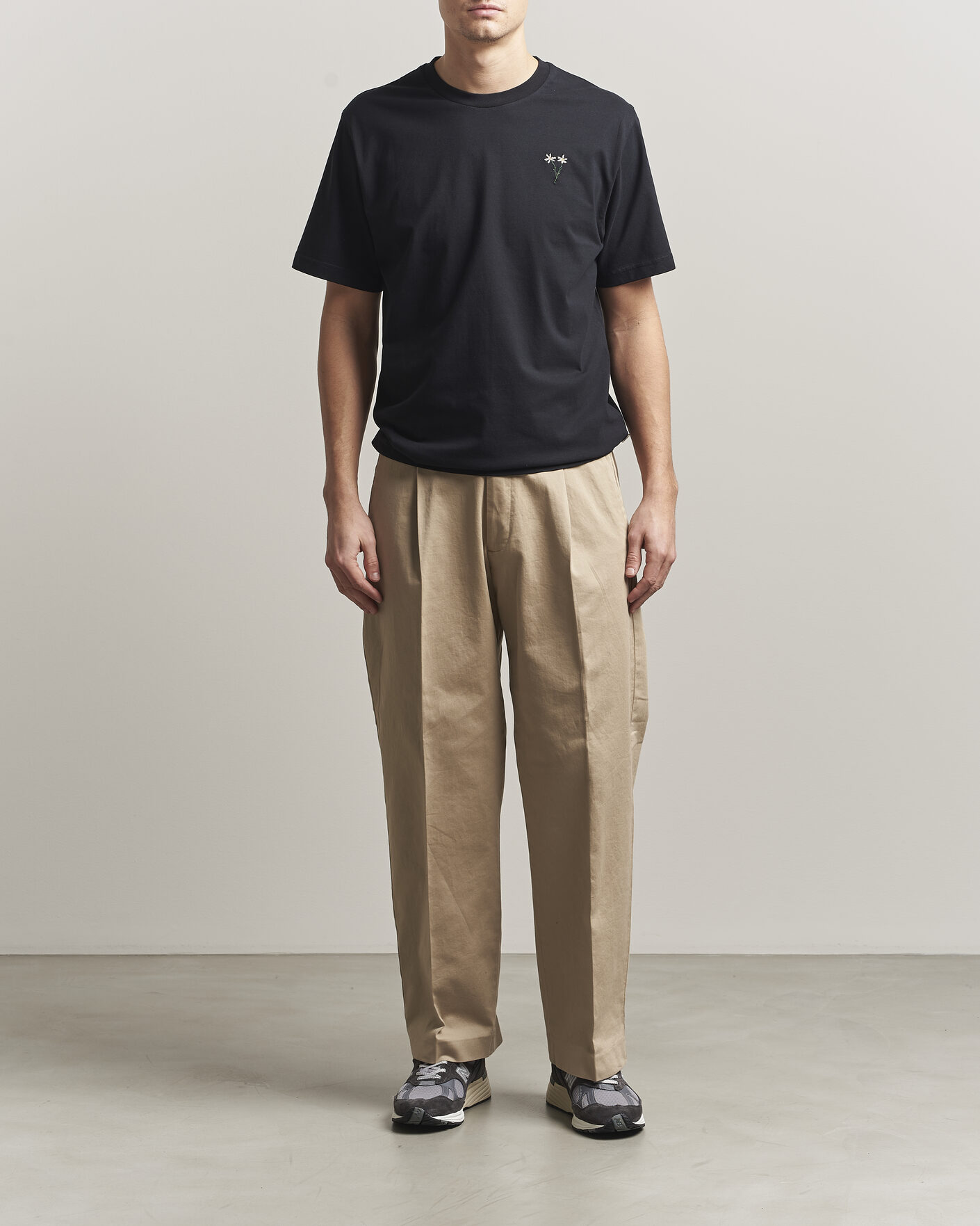 Mies | T-paidat | Forét | Posy T-Shirt Black