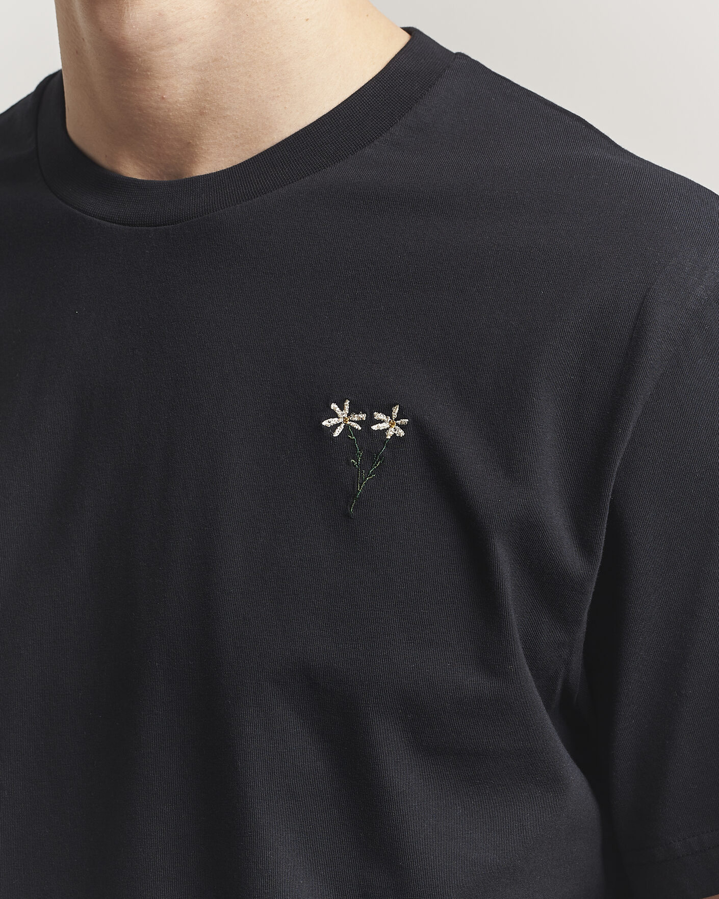 Mies | T-paidat | Forét | Posy T-Shirt Black