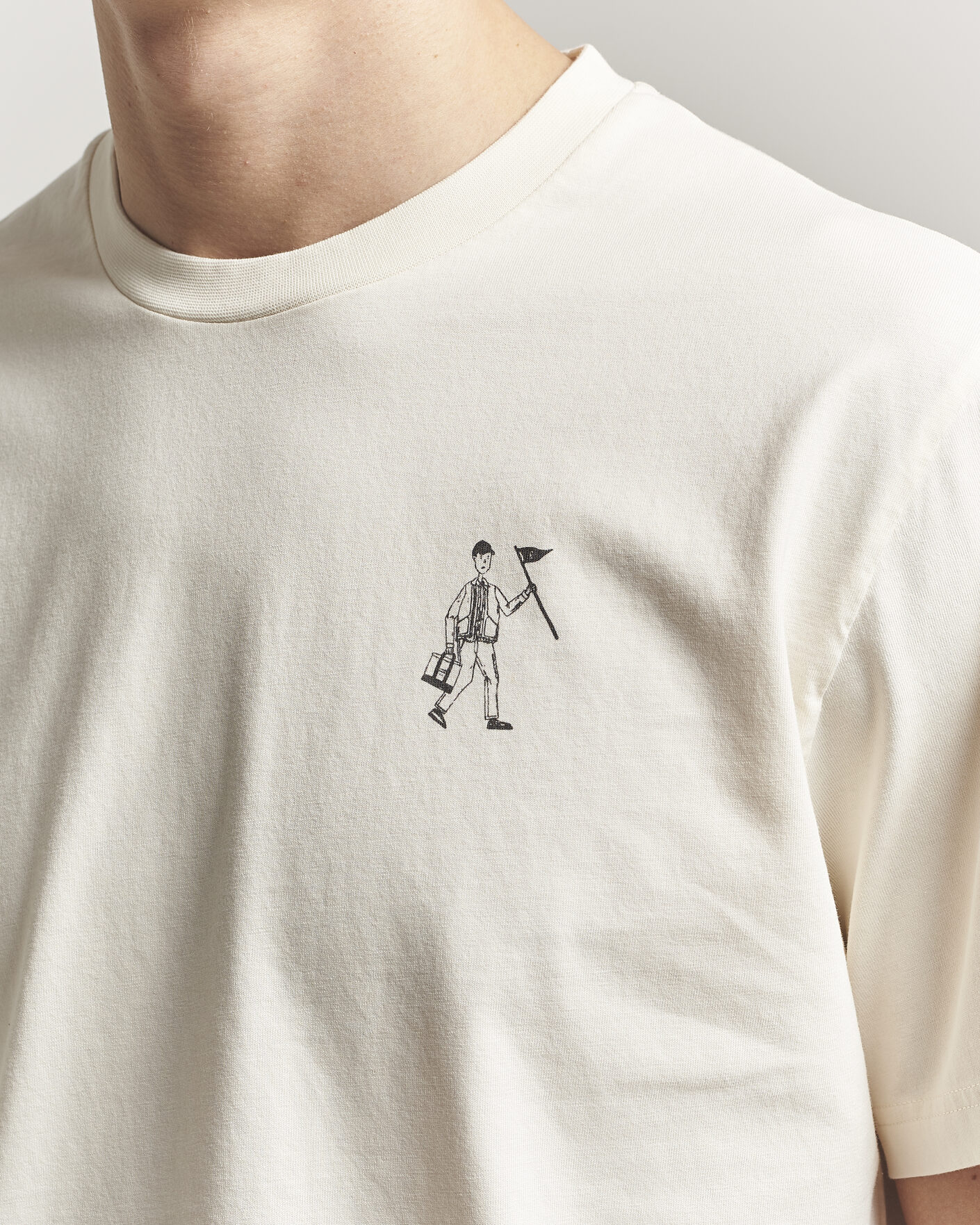 Mies | T-paidat | Forét | Walker T-Shirt Cloud