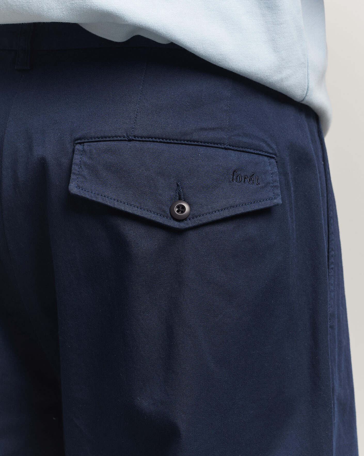 Mies | Housut | Forét | Writer Relaxed Fit Pants Navy
