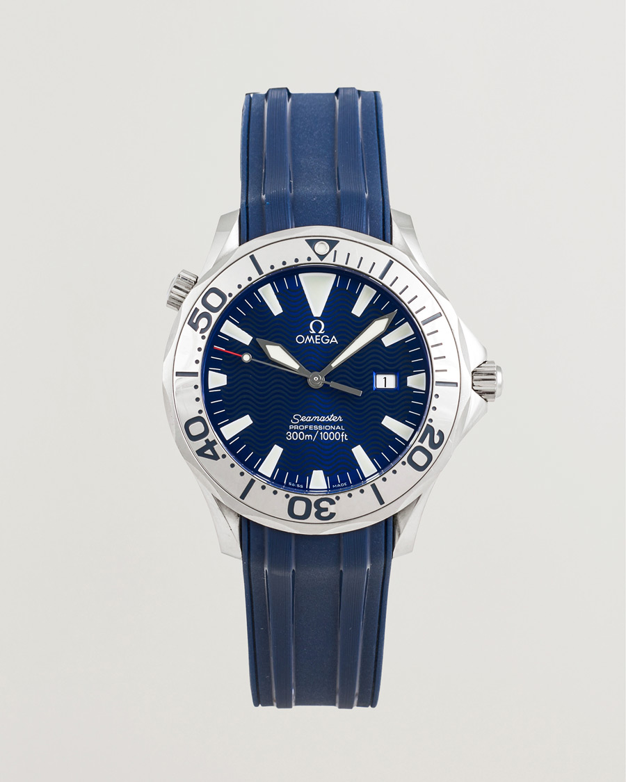 Mies | Omega Pre-Owned Seamaster 300M Electric Blue  | Omega Pre-Owned | Seamaster 300M Electric Blue 