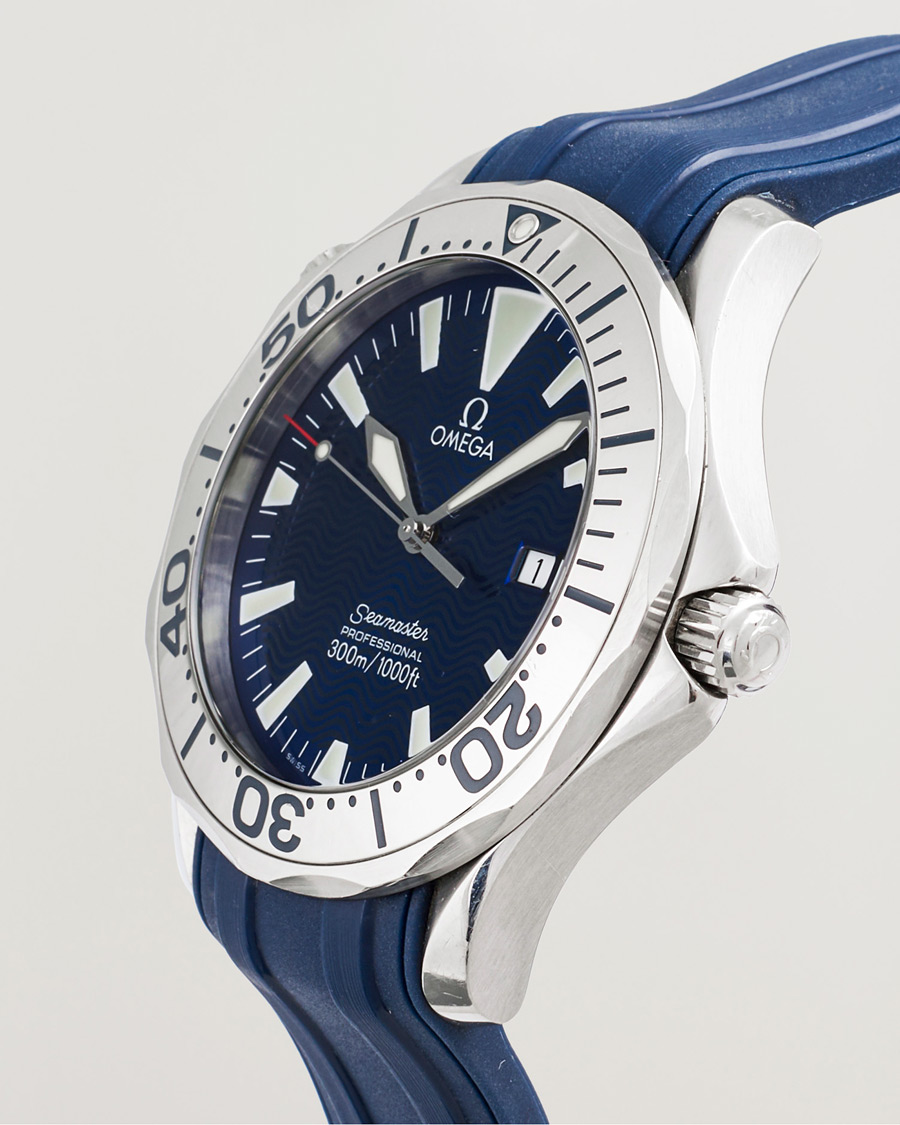 Mies | Omega Pre-Owned Seamaster 300M Electric Blue  | Omega Pre-Owned | Seamaster 300M Electric Blue 