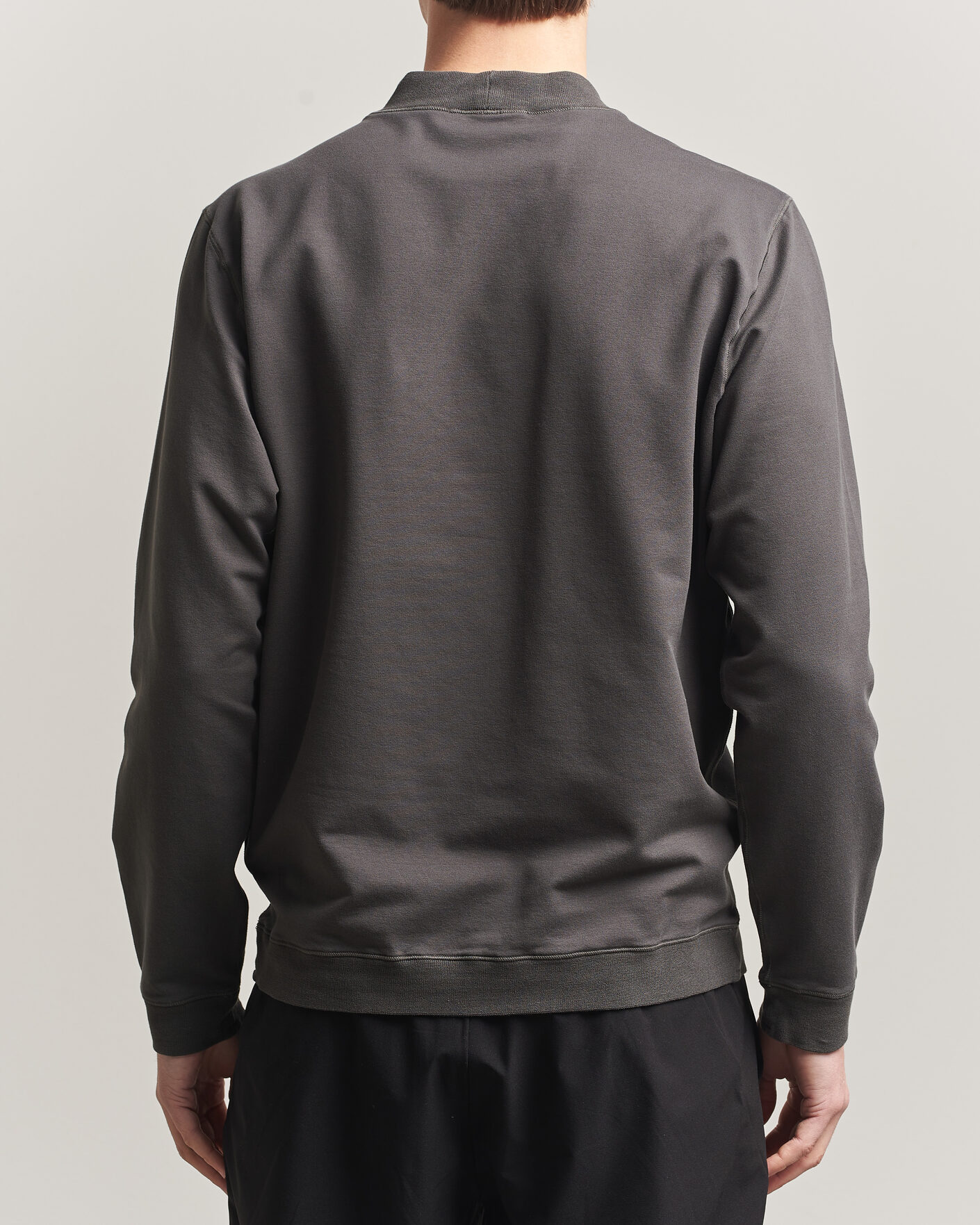 Mies | Puserot | Stone Island | Stellina Cotton Sweatshirt Charcoal