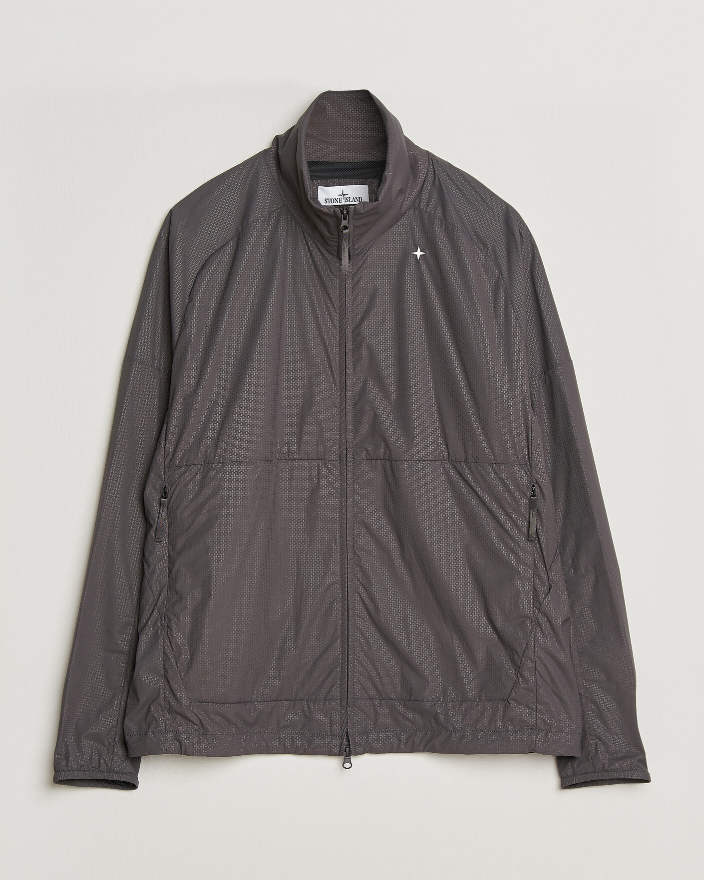 Mies | Takit | Stone Island | Stellina Nylon Stretch Field Jacket Charcoal