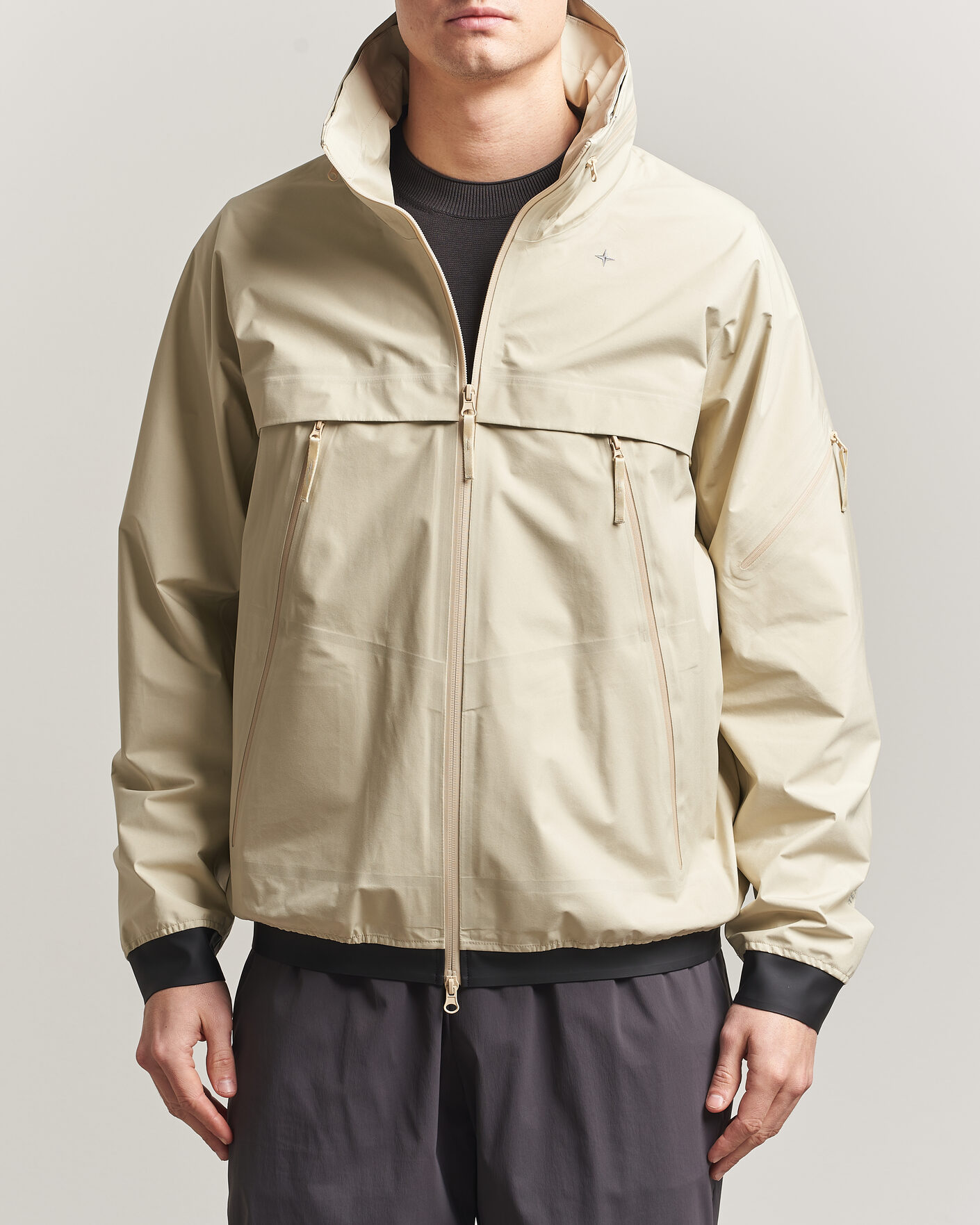 Mies | Takit | Stone Island | Stellina GORE-TEX Hood Jacket Oats