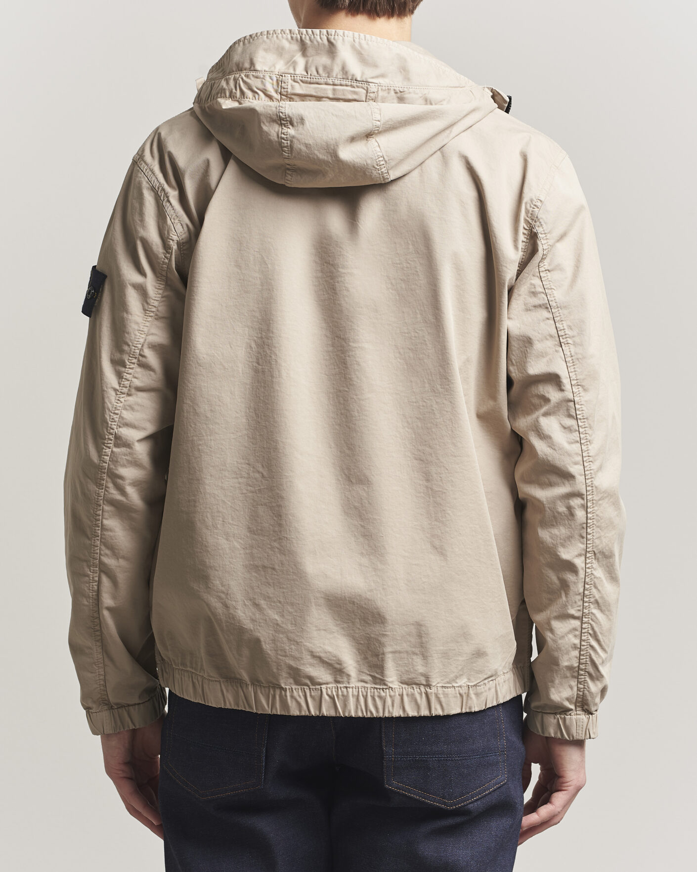 Mies | Takit | Stone Island | Stretch Cotton Twill Hood Jacket Desert