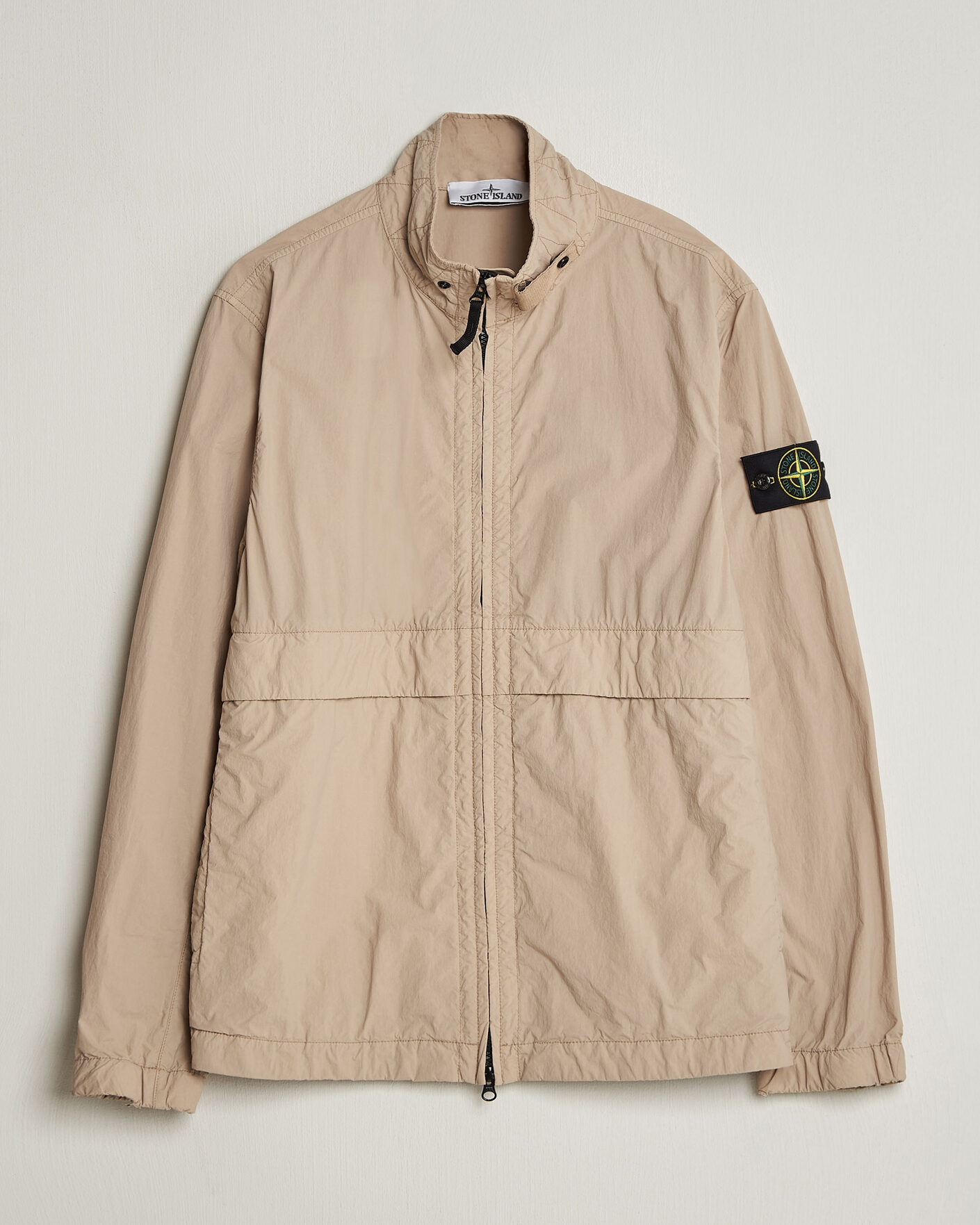 Mies | Takit | Stone Island | Nylon Smerigliato-TC Stand Collar Jacket Desert