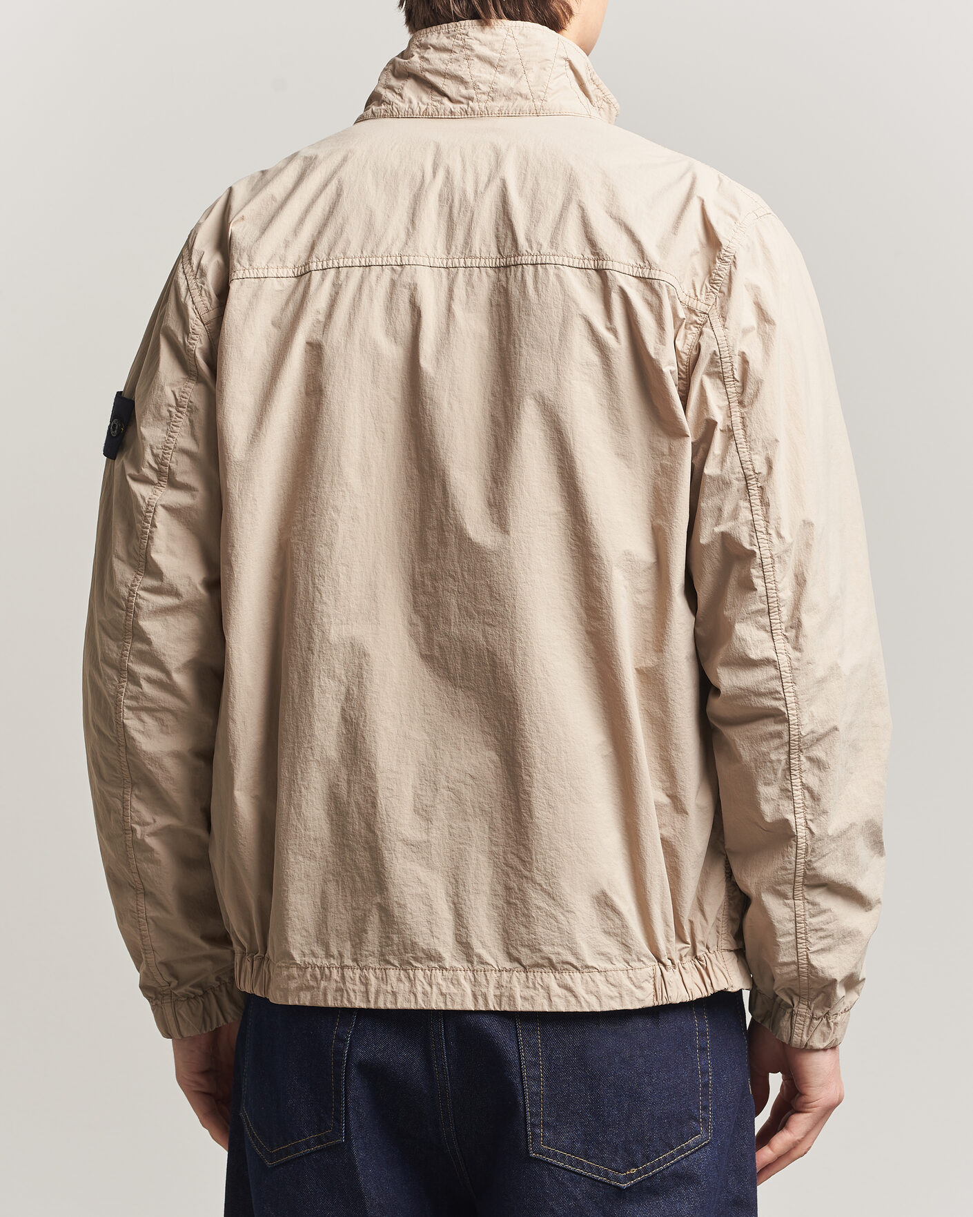 Mies | Takit | Stone Island | Nylon Smerigliato-TC Stand Collar Jacket Desert
