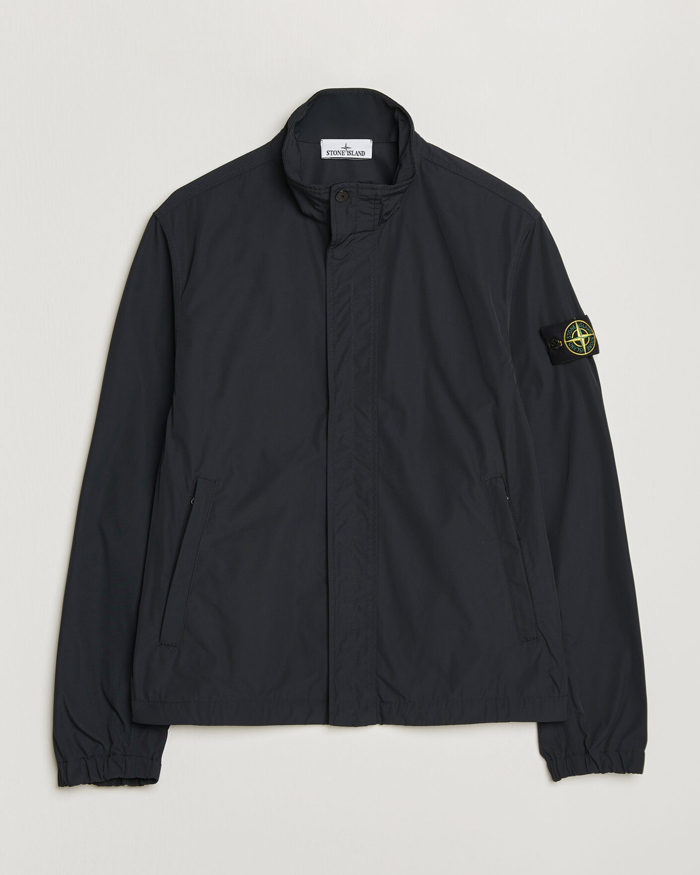 Mies | Takit | Stone Island | Micro Twill Stand Collar Jacket Black