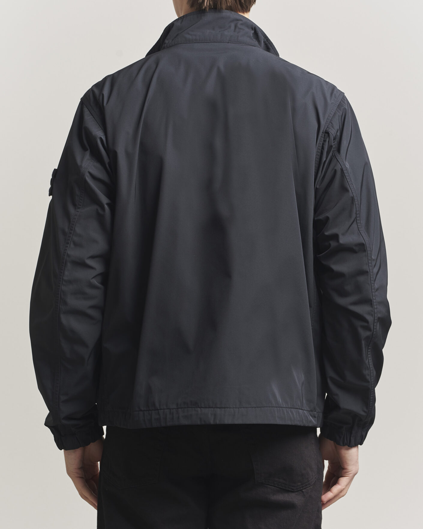 Mies | Takit | Stone Island | Micro Twill Stand Collar Jacket Black
