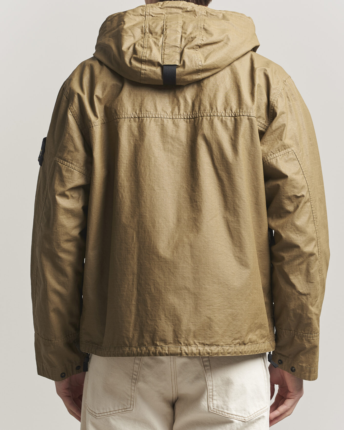 Mies | Takit | Stone Island | Double Coated Cotton Ripstop Jacket Military Green