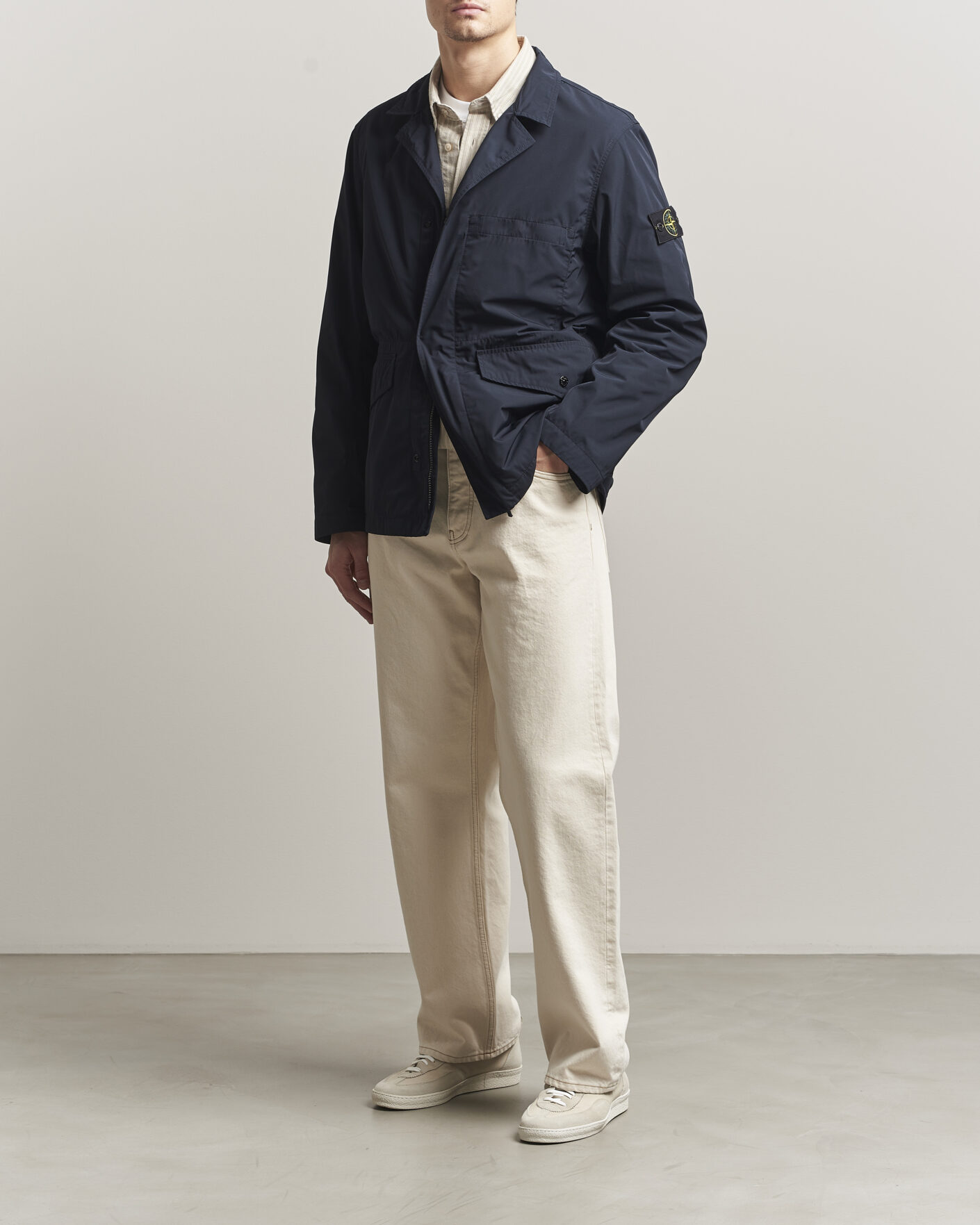 Mies | Takit | Stone Island | Micro Twill Blazer Jacket Navy