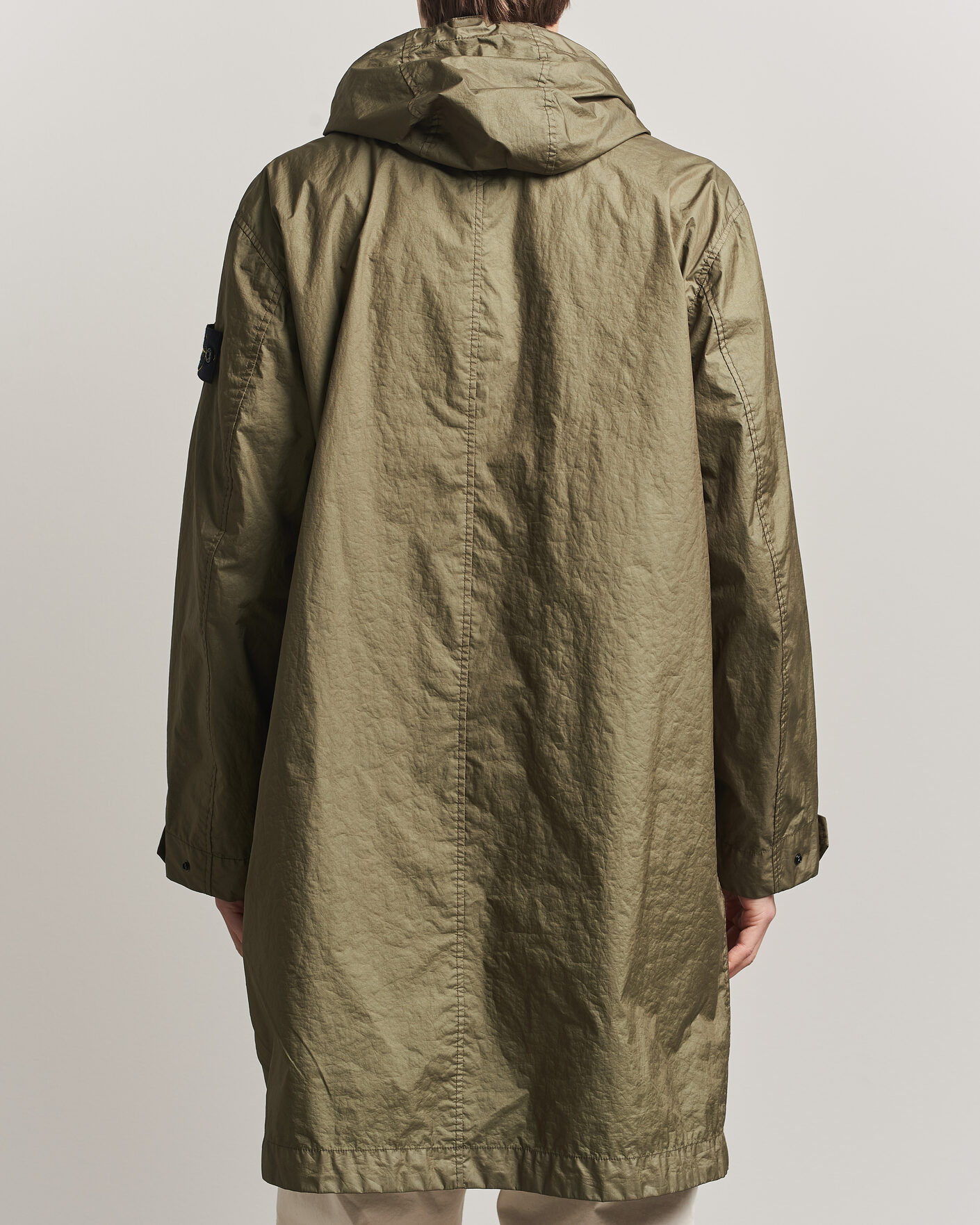 Mies | Takit | Stone Island | Membrana 3L Hooded Parka Military Green