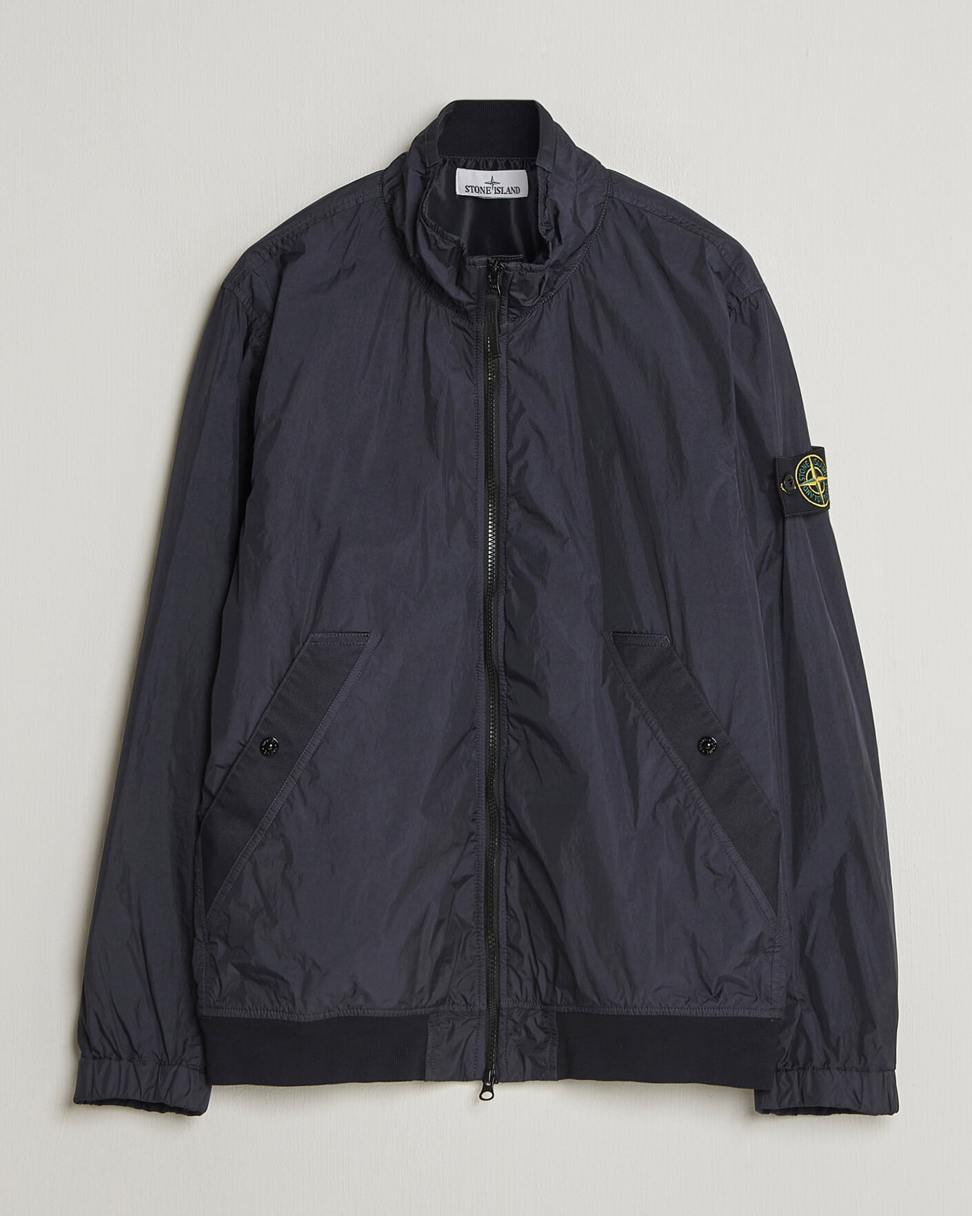 Mies | Takit | Stone Island | Crinkle Reps Short Jacket Navy