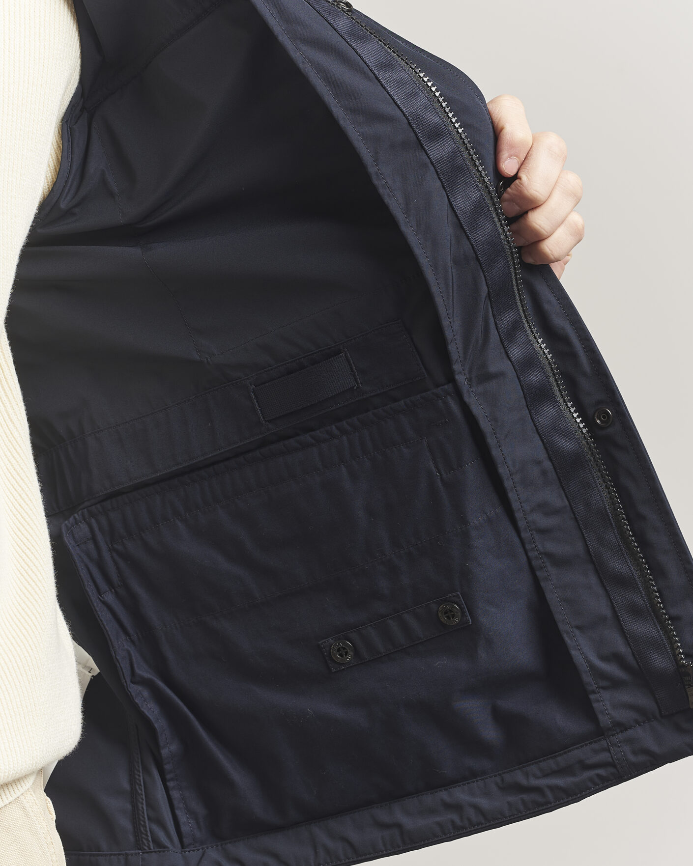 Mies | Takit | Stone Island | Micro Twill Field Jacket Navy