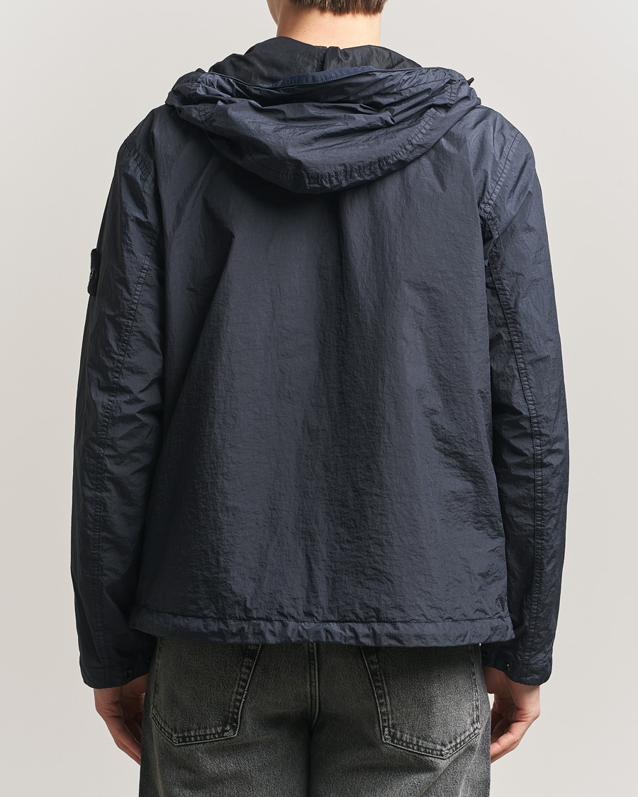 Mies | Takit | Stone Island | Crinkle Reps Padded Hood Jacket Navy
