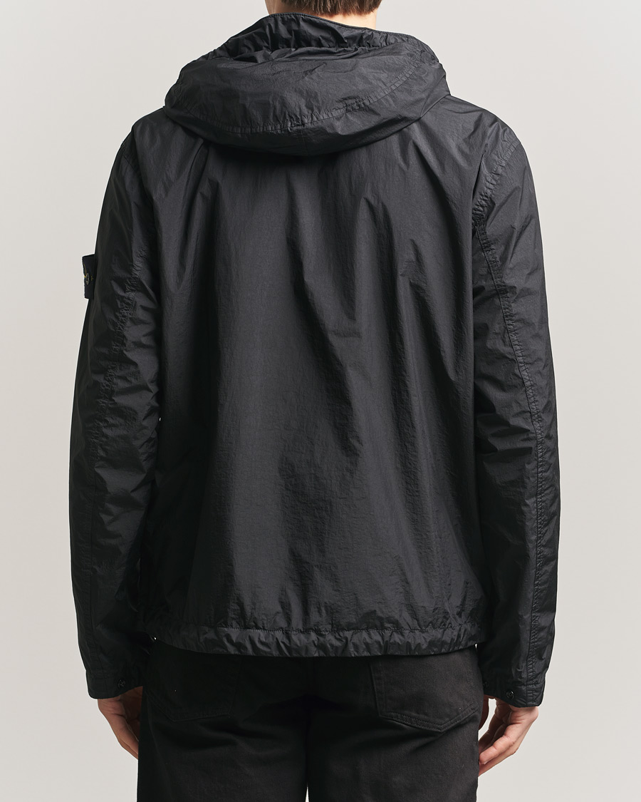 Mies | Takit | Stone Island | Crinkle Reps Padded Hood Jacket Black
