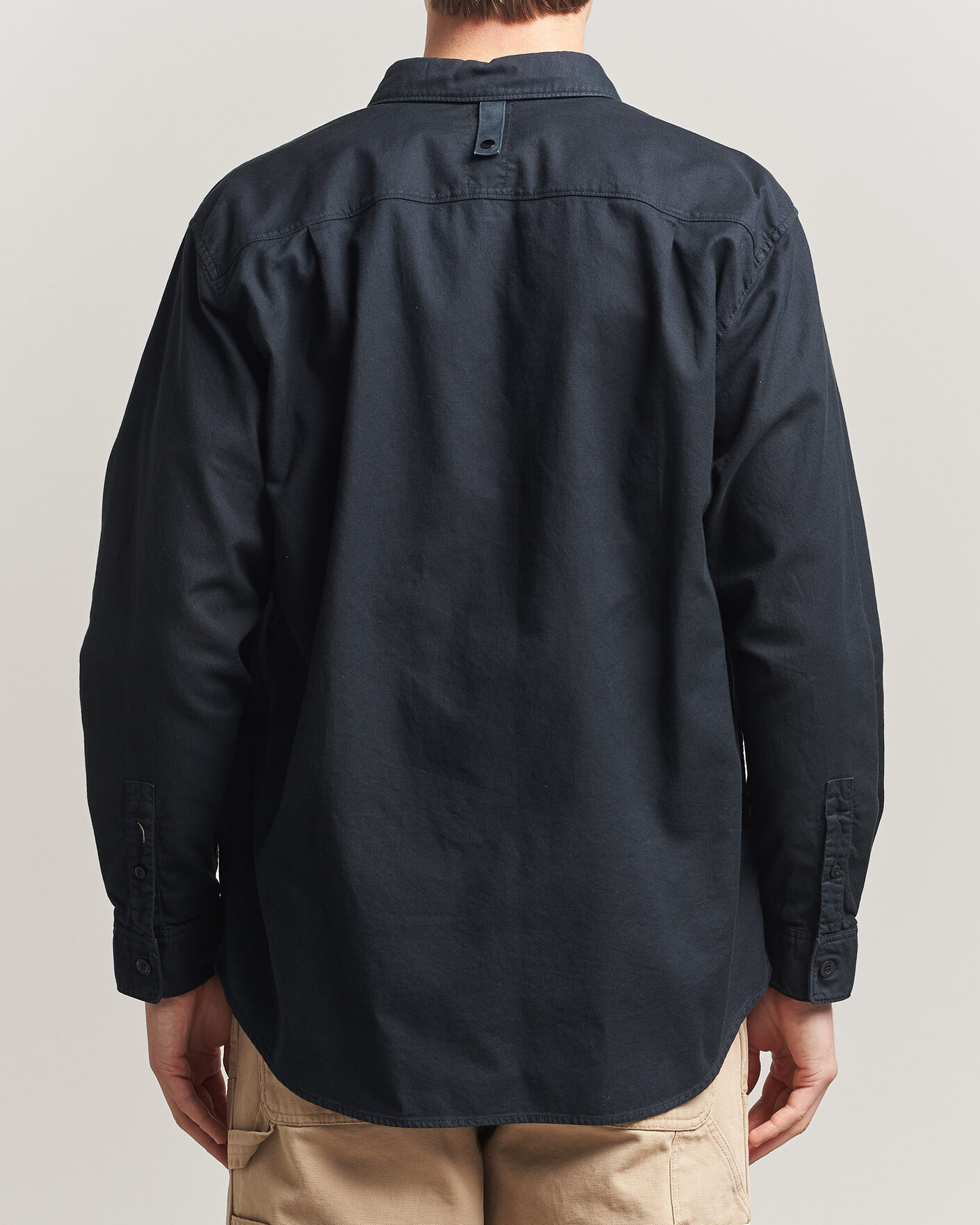 Mies | Kauluspaidat | Stone Island | Organic Cotton Oxford Shirt Navy