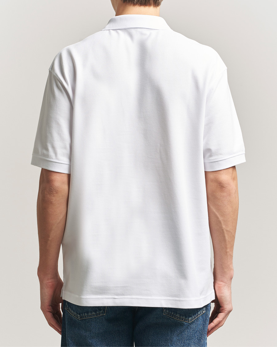 Mies | Pikeet | Stone Island | Organic Cotton Pique White