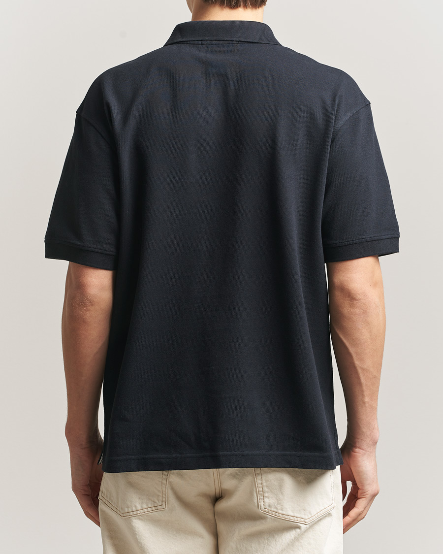 Mies | Pikeet | Stone Island | Organic Cotton Pique Navy