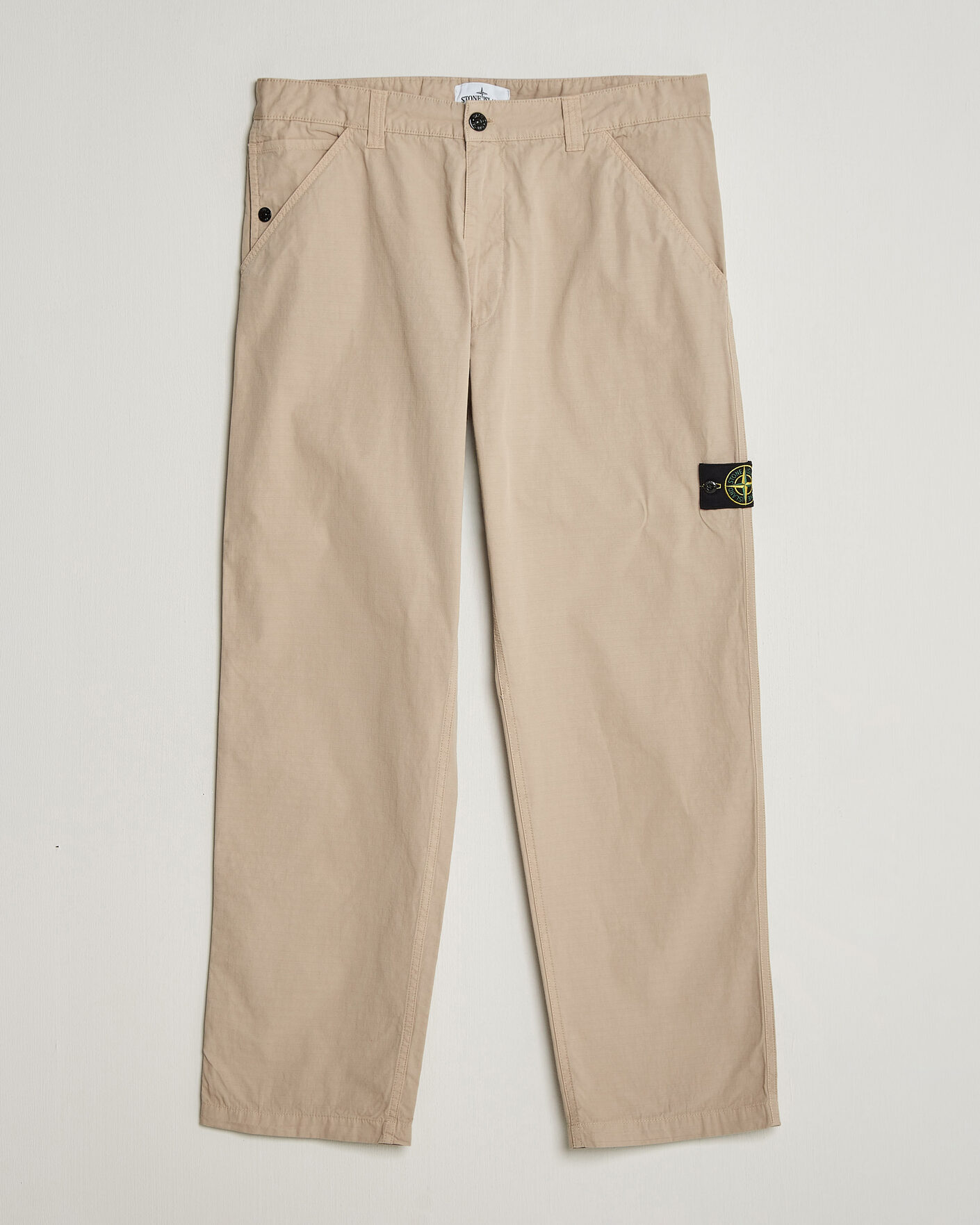 Mies | Housut | Stone Island | Cotton Ripstop Trousers Desert