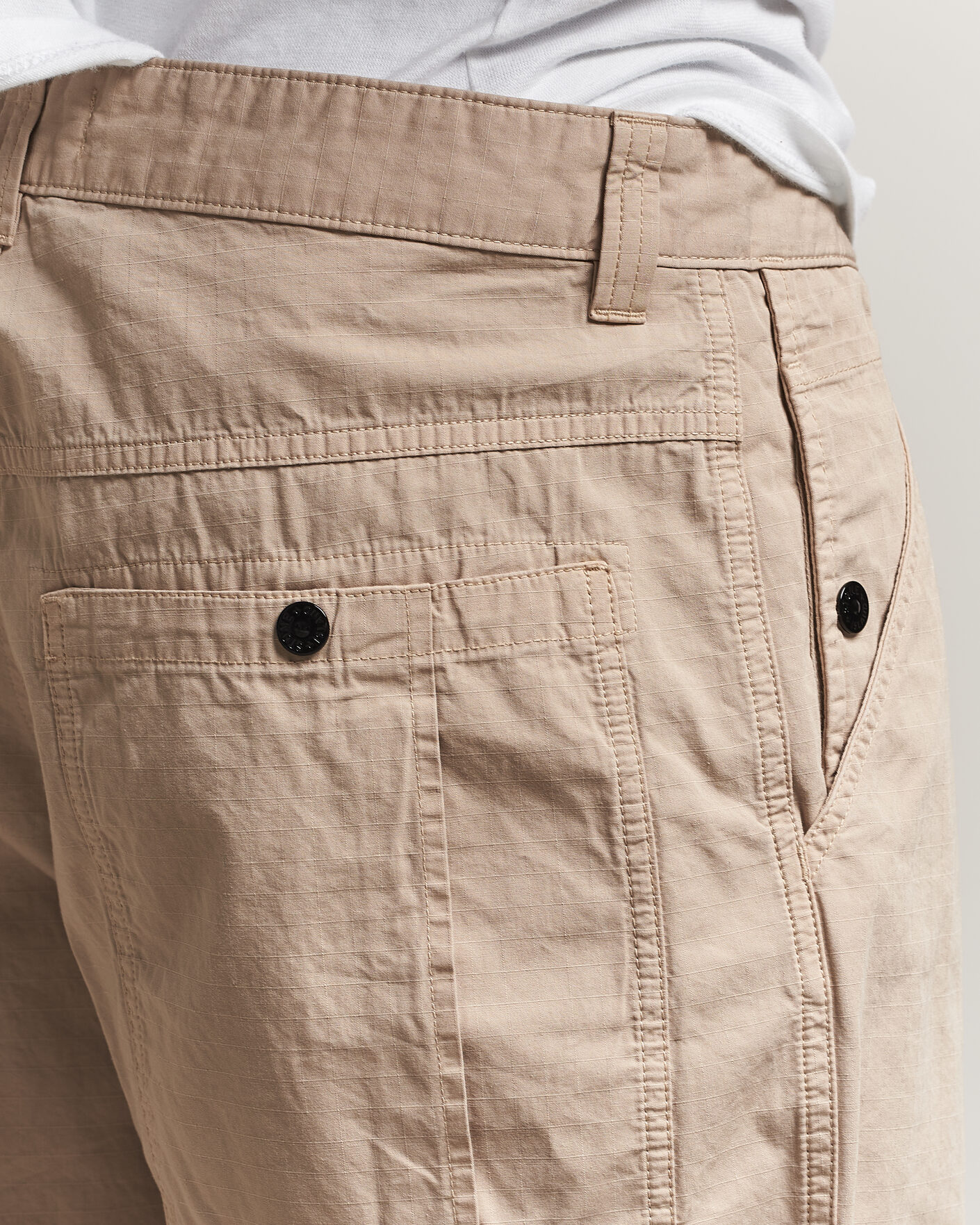 Mies | Housut | Stone Island | Cotton Ripstop Trousers Desert