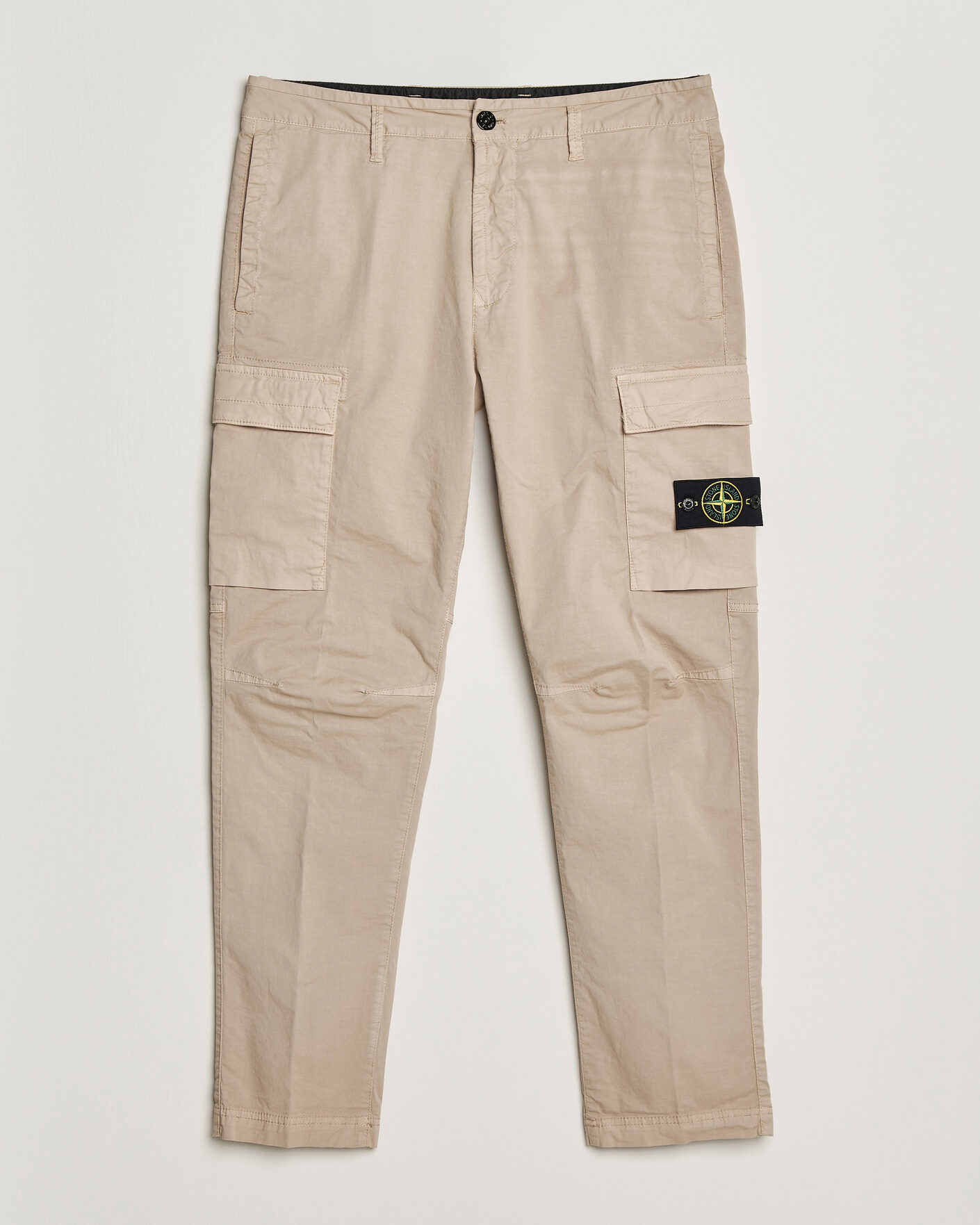 Mies | Housut | Stone Island | Stretch Cotton Twill Cargo Trousers Desert