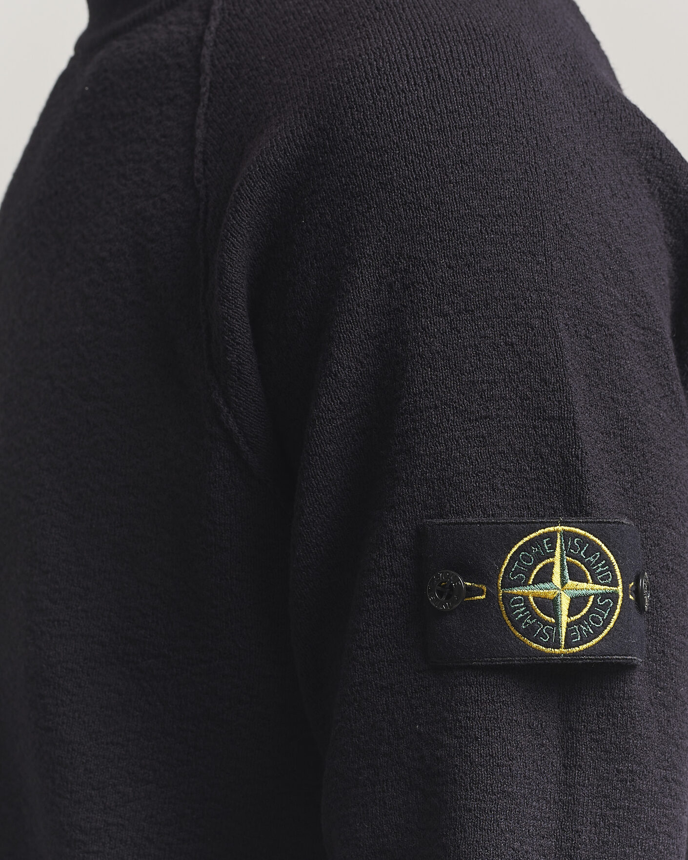 Mies | Puserot | Stone Island | Raw Hand Organic Cotton Crewneck Navy