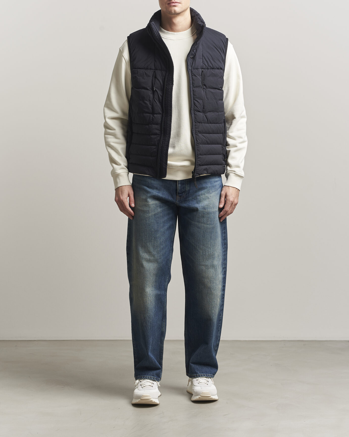 Mies | Ulkoliivit | Stone Island | Nylon Down Vest Navy