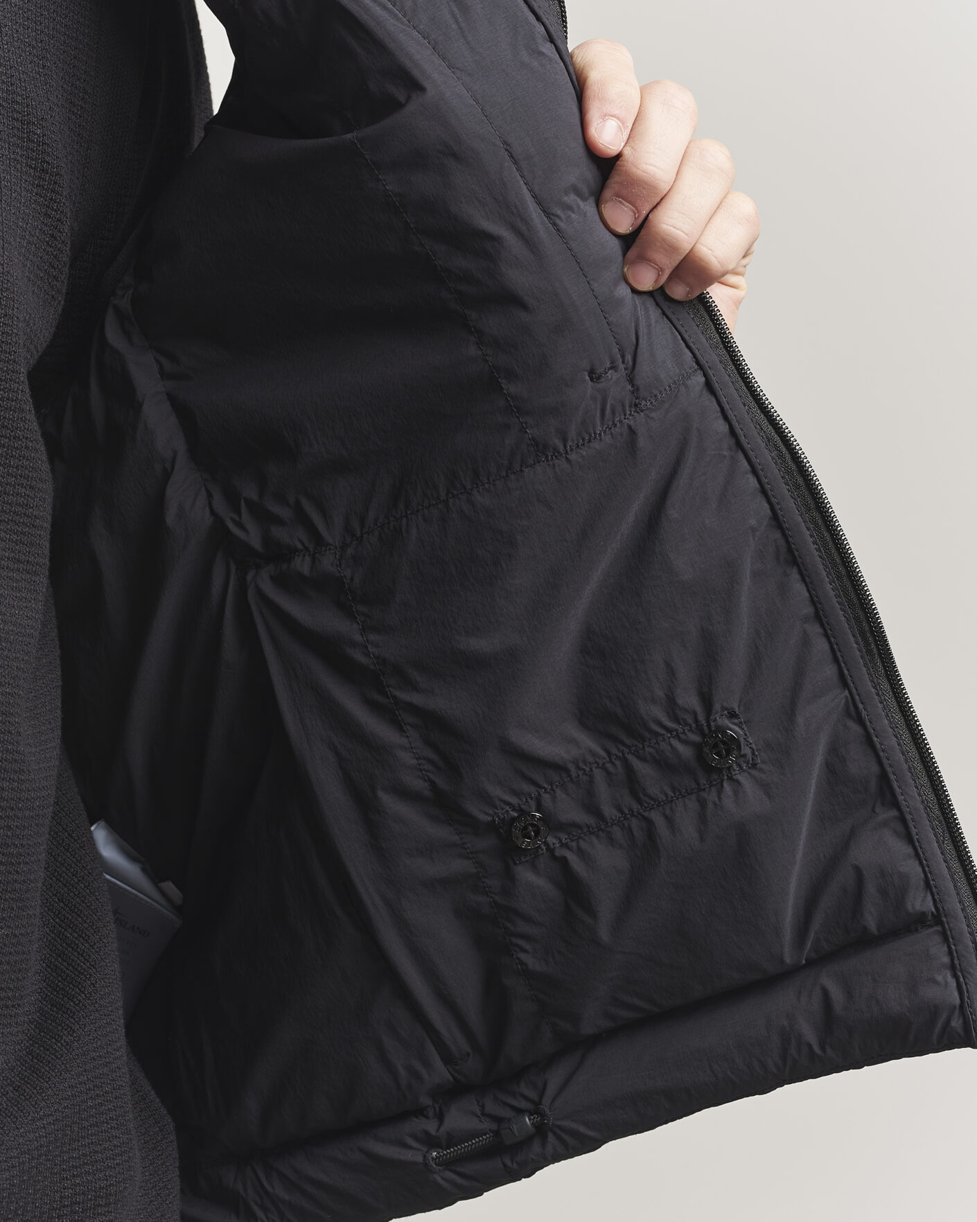 Mies | Ulkoliivit | Stone Island | Nylon Down Vest Black