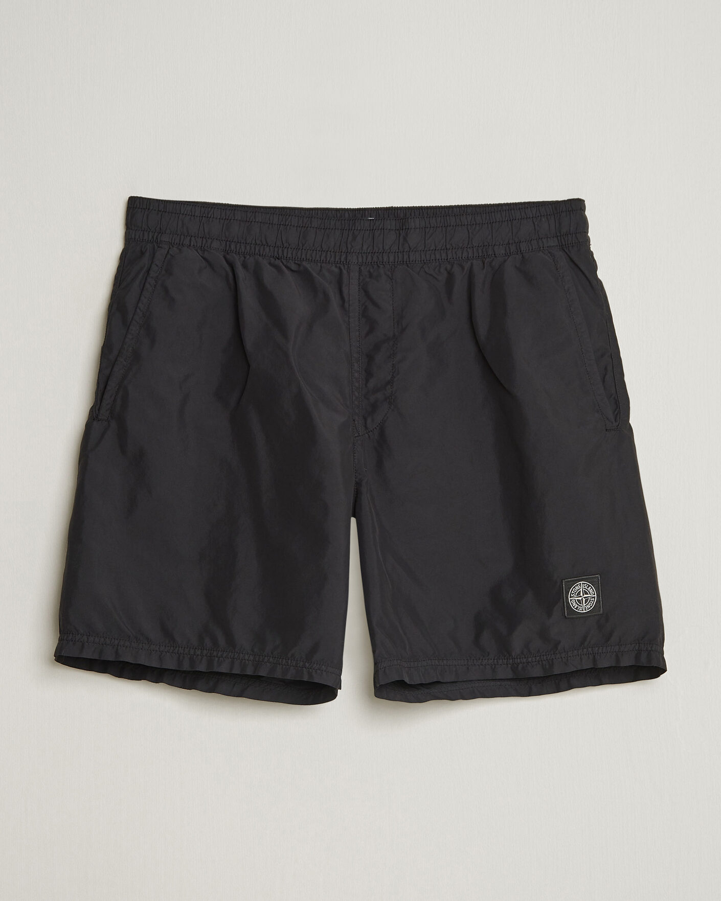 Mies | Uimahousut | Stone Island | Brushed Nylon Swimshorts Black