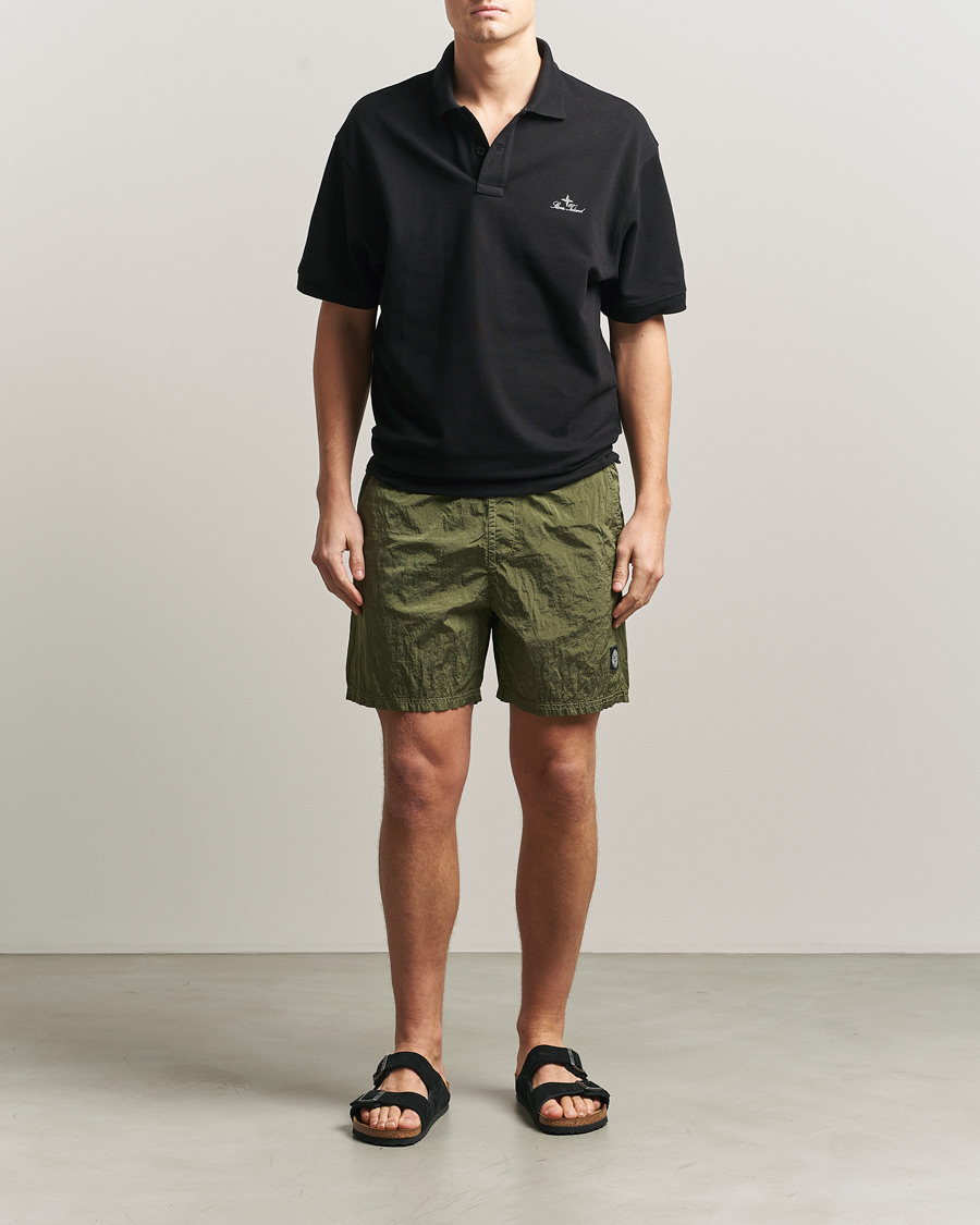 Mies | Uimahousut | Stone Island | Nylon Metal Econyl Swimshorts Military Green