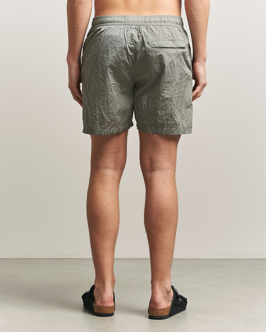 Mies | Uimahousut | Stone Island | Nylon Metal Econyl Swimshorts Pearl Grey