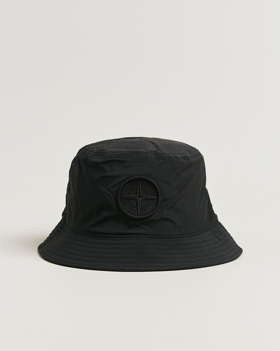 Mies | Päähineet | Stone Island | Nylon Metal Bucket Hat Black