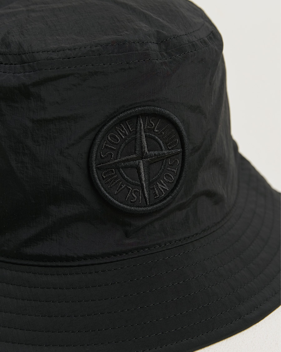 Mies | Päähineet | Stone Island | Nylon Metal Bucket Hat Black