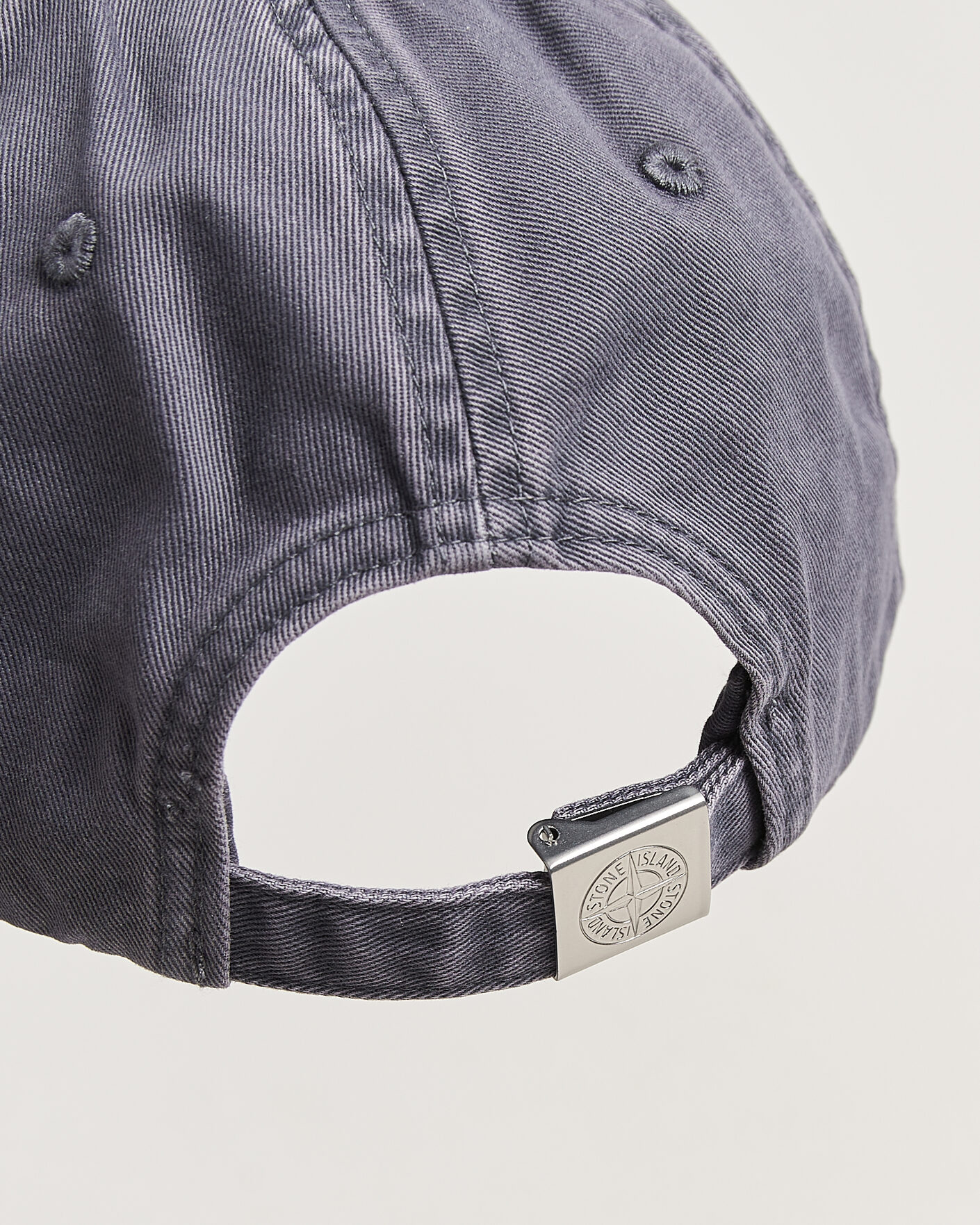 Mies | Päähineet | Stone Island | Cotton Gabardine Cap Blue/Grey