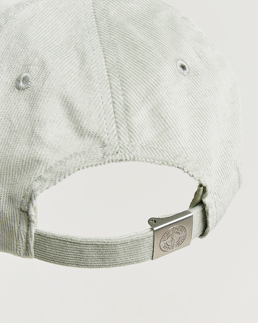 Mies | Päähineet | Stone Island | Micro Cord Cotton Cap Sage