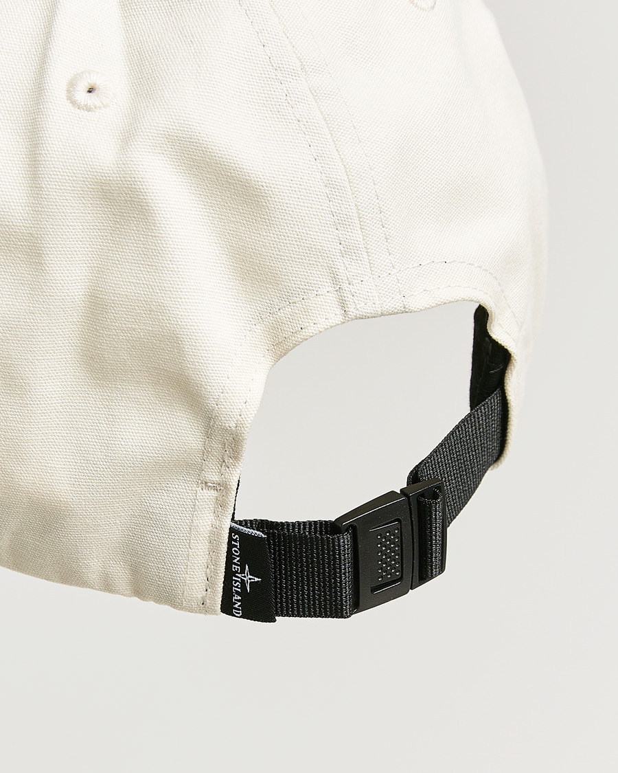 Mies | Päähineet | Stone Island | Classic Cotton Logo Cap Ivory