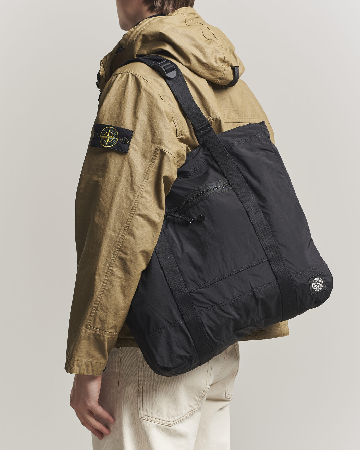 Mies | Laukut | Stone Island | Nylon Tote Bag Black